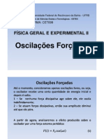 Aula 04 - Oscilações Forcadas