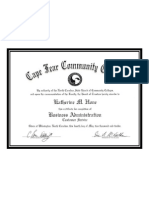 customer service certificate