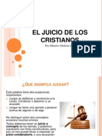 El Juicio de Los Cristianos