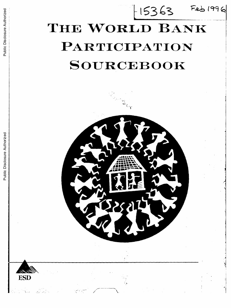 World Bank Participatory Development Sourcebook 1996 | PDF | Non