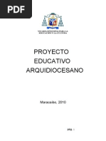 Proyecto Pedagógico Educativo