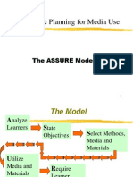 Systematic Planning For Media Use: The ASSURE Model