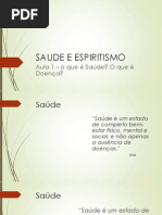 Saude e Espiritismo