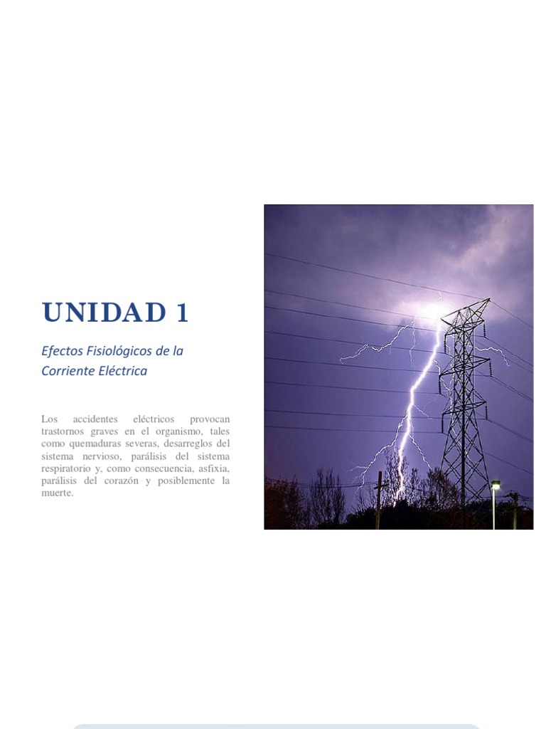 Efectos Fisiológicos de La Corriente Eléctrica | PDF