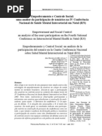 Empoderamento e Controle Social