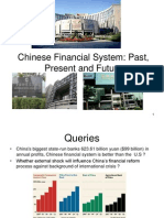 Chinese Financial System Past Present and Future LECTURE 1