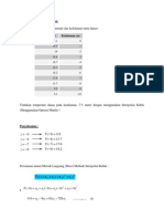 Contoh Soal Interpolasi Kubik