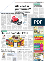 Dos and Dont's of PCOS
