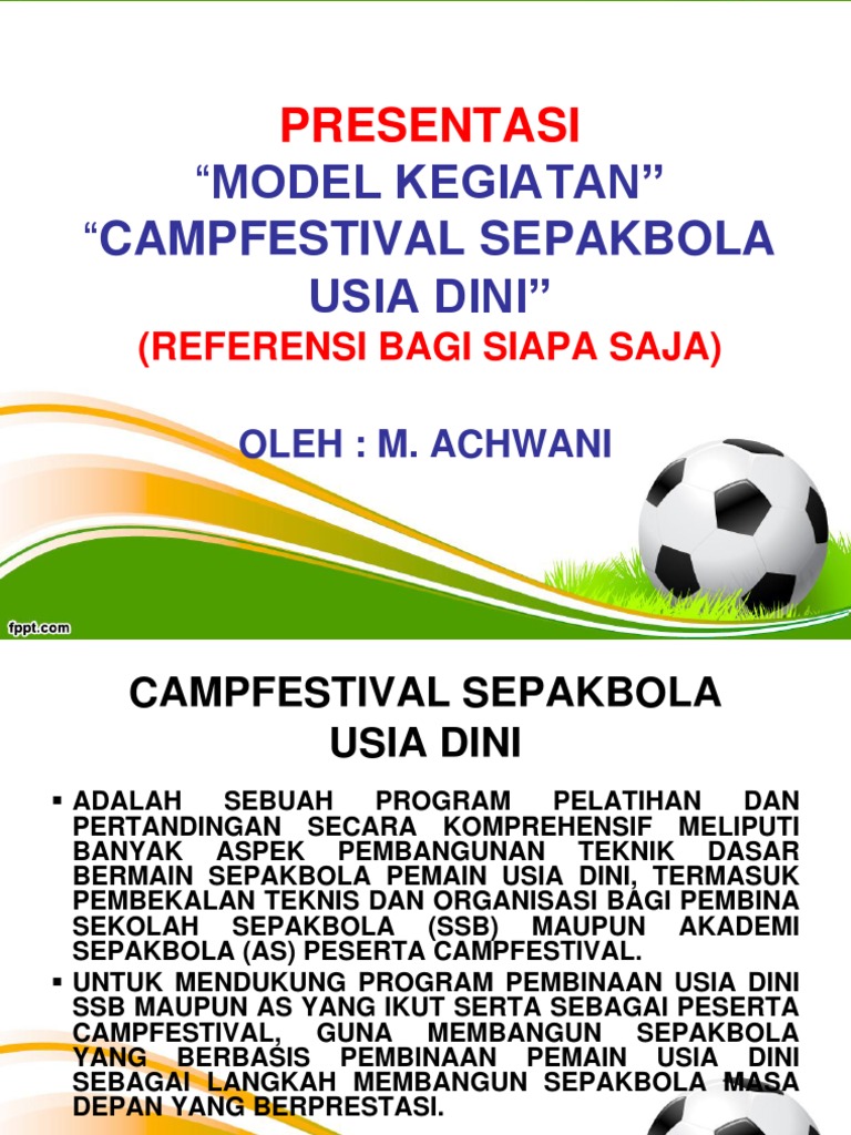 Contoh Brosur Sekolah Sepak Bola Terkini