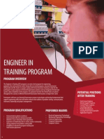 EIT Program: Entry-Level Training for Engineers