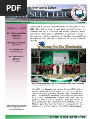 Newsletter