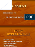 hypertension. prepared by:lodhi. Dow univ of health n sciences.