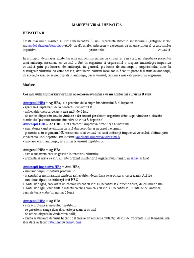Markeri Virali Hepatita