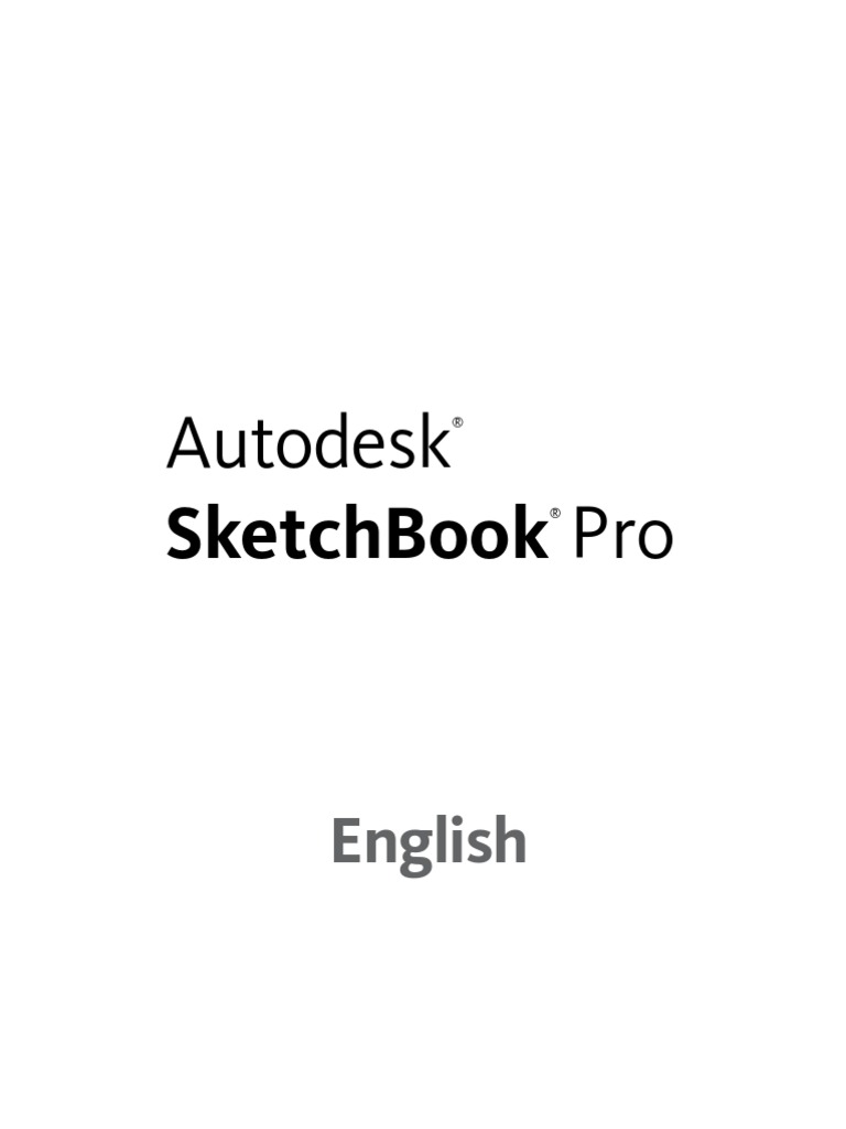 SketchBook User Manual PDF I Cloud Adobe