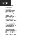 Answer July