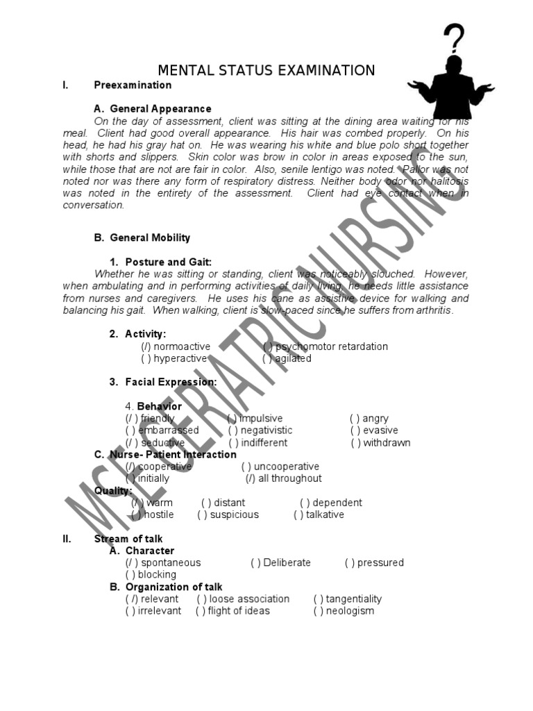 What Are The Abnormal Results Of A Mental Exam? – ONXORX