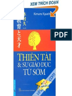 Kimura Thiên Tài Và S Giáo D C T S M