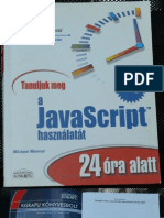 Tanuljuk Meg A JavaScript Használatát 24 Óra Alatt