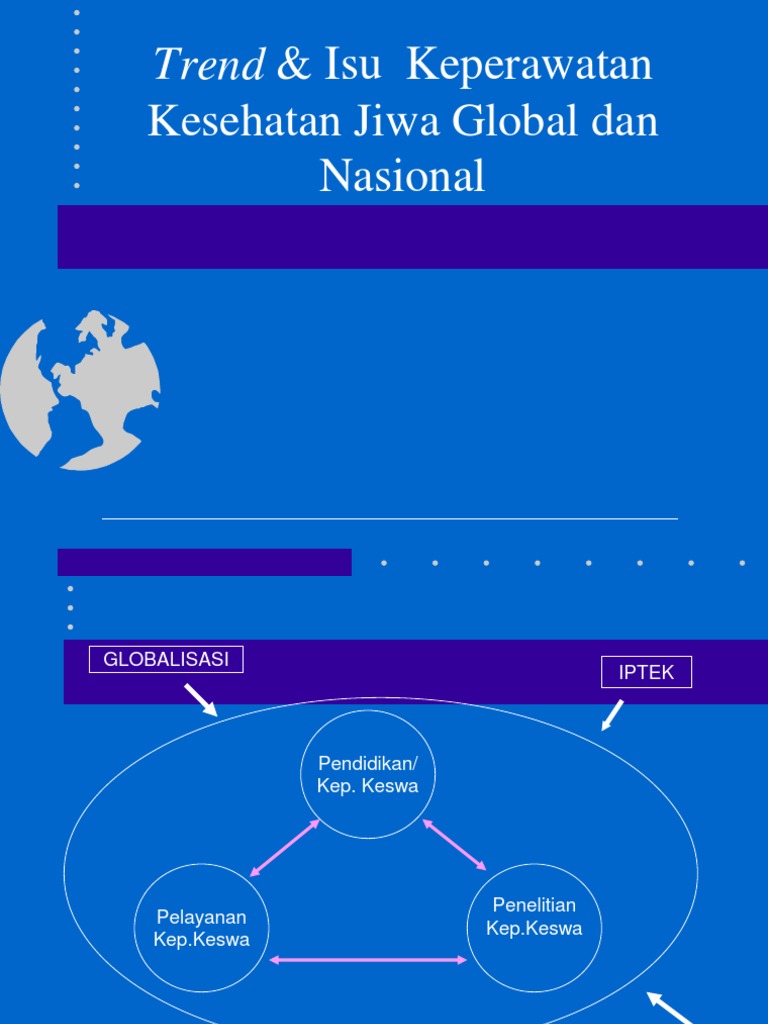 Trend &amp; Isu Keperawatan Kesehatan Jiwa Global &amp; Nasional