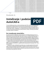 Instaliranje I Podesavanje AutoCAD-A
