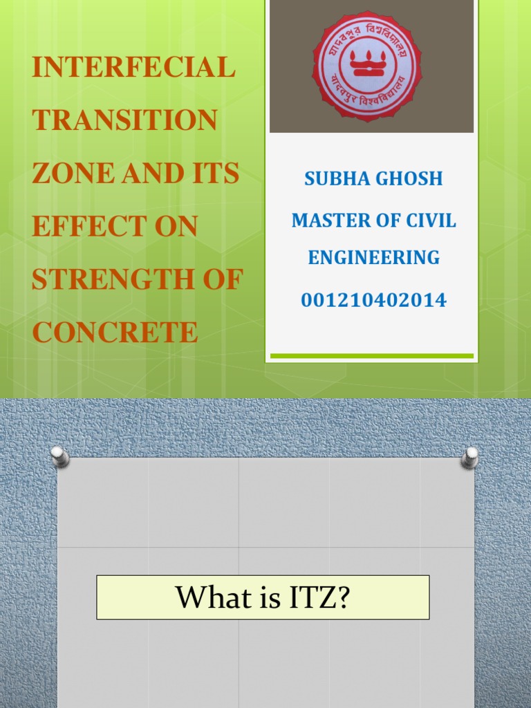 Interfacial Transition Zone in Concrete | PDF | Porosity | Concrete