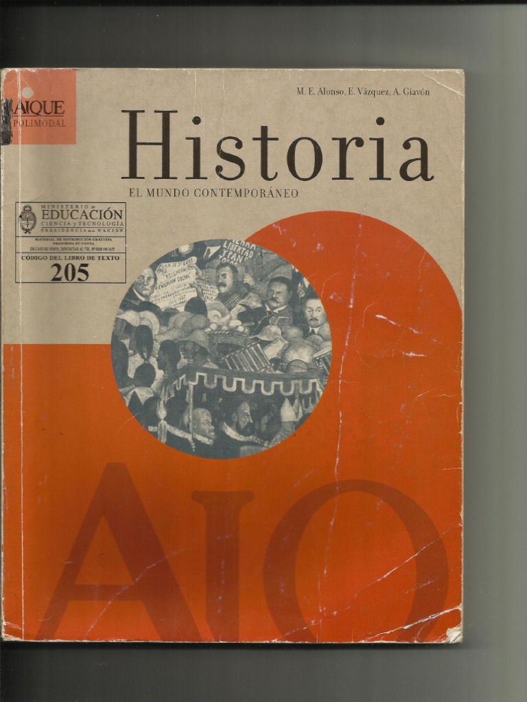 PARTE 1 Scan Libro HISTORIA. EL MUNDO CONTEMPORÁNEO - ALONSO | PDF