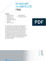 Cell search procedure in LTE 