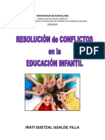 PROYECTO Irati Ugalde - Resolucion de Conflictos en La Educacion Infantil