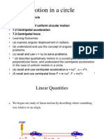 Section II 7 Motion in a Circle