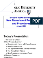 Presentation New Recruitment Process 01 09 Updated