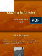 Littering in America