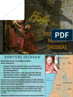 Pelajaran 1 - Perzinaan Rohani (Hosea)