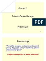 Role of Project Managers and Leadership