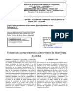 Redes Neuronales y Alerta Temprana