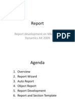 Report Microsoft Dynamics AX