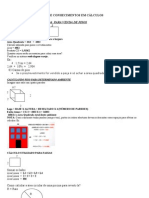 APOSTILA DE CONHECIMENTOS EM CÁLCULOS