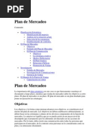 Plan de Mercadeo