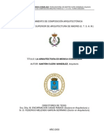La Arquitectura Es Música Congelada - Gaston Clerc (Tesis Doctoral, 2003)