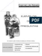 Ejemplos Preguntas Pre Icfes