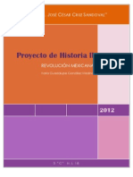 Proyecto de Historia LL Revolucion Mexicana