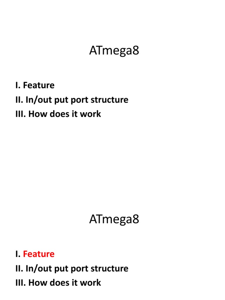 ATmega 8 | PDF | Microcontroller | Analog To Digital Converter