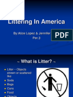 Littering in America 