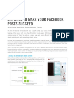 Six Ways to Make Your Facebook Posts Succeed - iCrossing