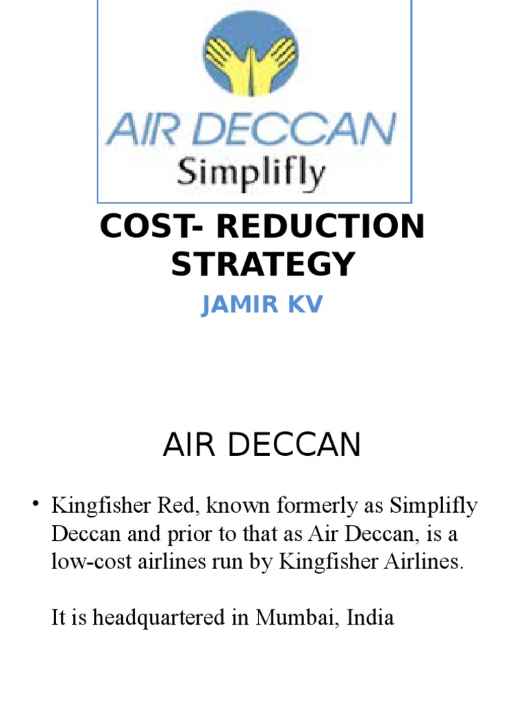 Cost Reduction Strategies for Airlines | PDF