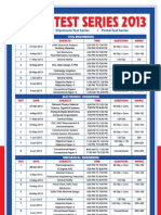 Civil Engineering: Test Date Subjects Time Questions Marks