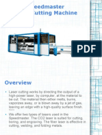 CNC Laser Cutting Machine: The Speedmaster