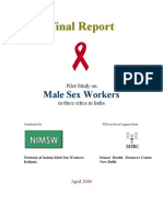 Male Sex Worker in India: A Pilot Study of Indian Male Sexworker in Three Cities in India