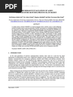 Download PERFORMANCE EVALUATION OF AODV DSR AND DYMO ROUTING PROTOCOL IN MANET by fairus SN13408012 doc pdf