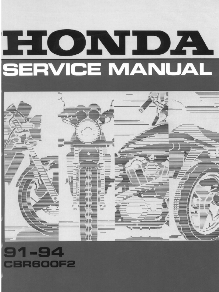 Honda CBR 600 F2 91-94 | PDF