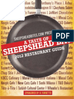 A Taste of Sheepshead Bay Restaurant Guide 2012